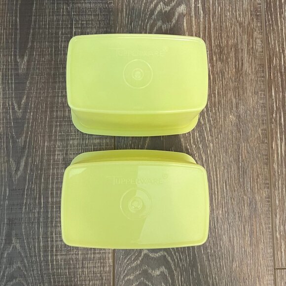 Vintage Tupperware Shelf Saver Stackable Container – Set of 2 - Picture 5 of 11